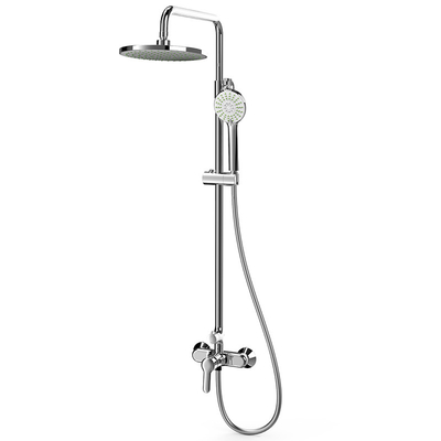 Rainfall Hand Shower Mixer Set Round Hotel Household Sanitary Ware