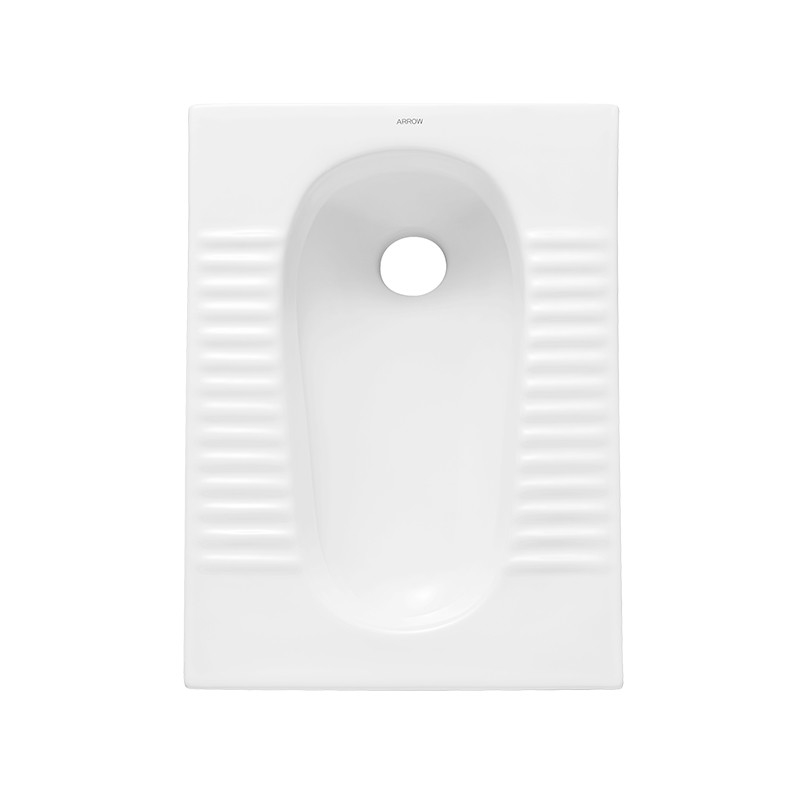 ARROW ALD507CG Toilet Squatting Pan Back outlet Flushing Without Trapway